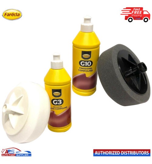 Farecla G3+G10 Advanced Liquid Compound Bottle 500ml With 2x Car Polishing G mop